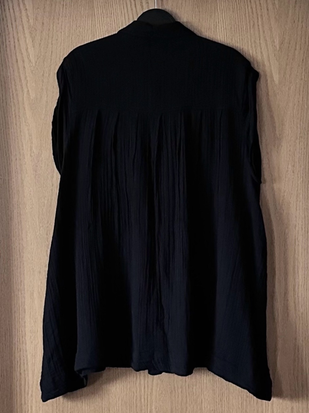 Free People free-est Not So Basic Shirtdress Tunic Style 67760801 Black size XS - Picture 6 of 9